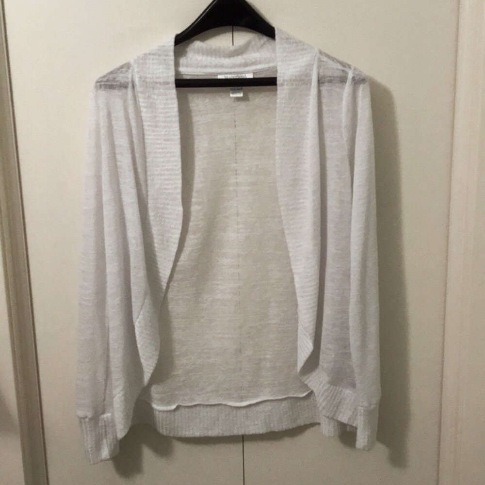 Motherhood Maternity sheer cardigan